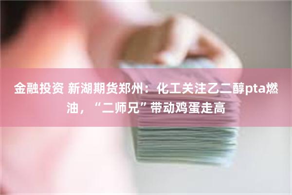 金融投资 新湖期货郑州：化工关注乙二醇pta燃油，“二师兄”带动鸡蛋走高