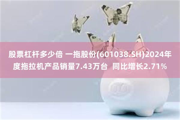 股票杠杆多少倍 一拖股份(601038.SH)2024年度拖拉机产品销量7.43万台  同比增长2.71%